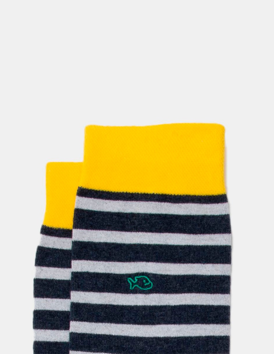 Calcetín Raya comfort de algodón para hombre 2