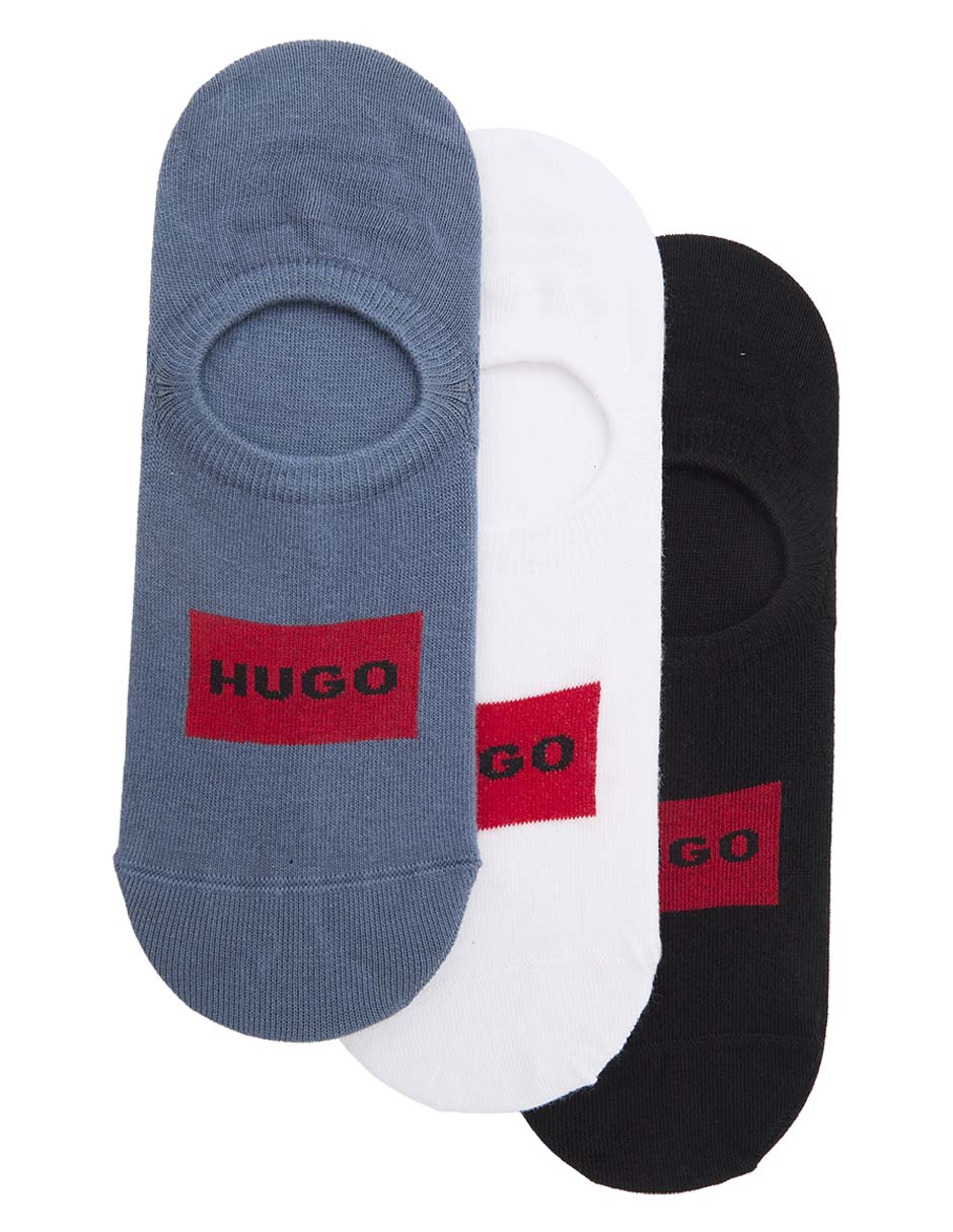 Set protector de pie de algodón para hombre 3 pares