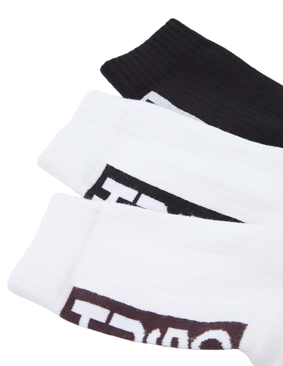 Set de calcetín de algodón para hombre 3 pares 4