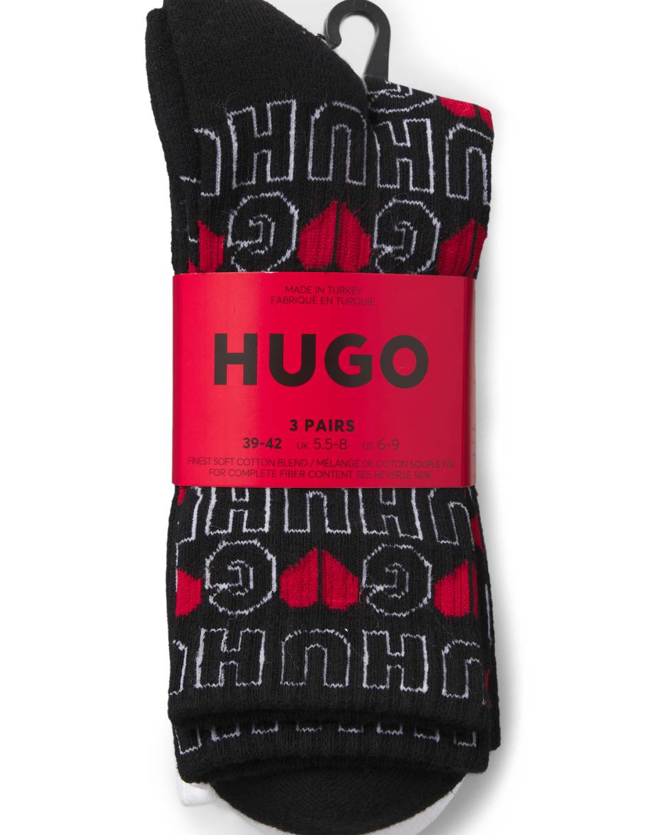 Set de calcetín de algodón para hombre 3 pares 3