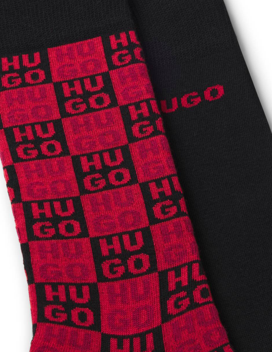 Set de calceta de algodón para hombre 2 pares 2