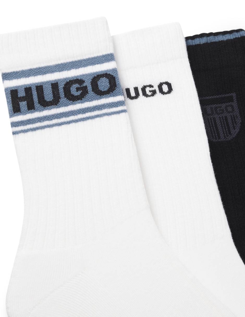 Set de calcetín de algodón para hombre 3 pares 2