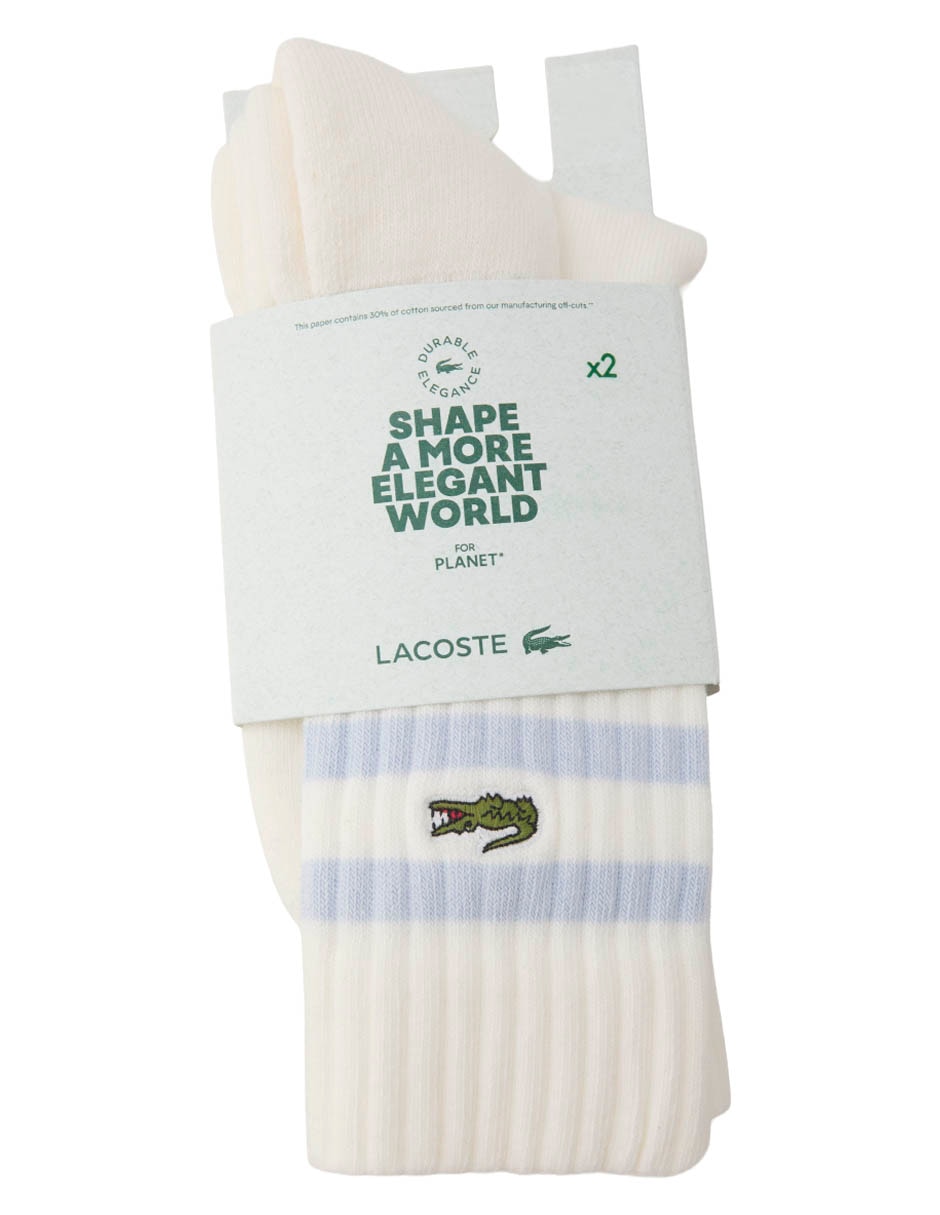 Calceta de algodón para hombre 2 pares 4