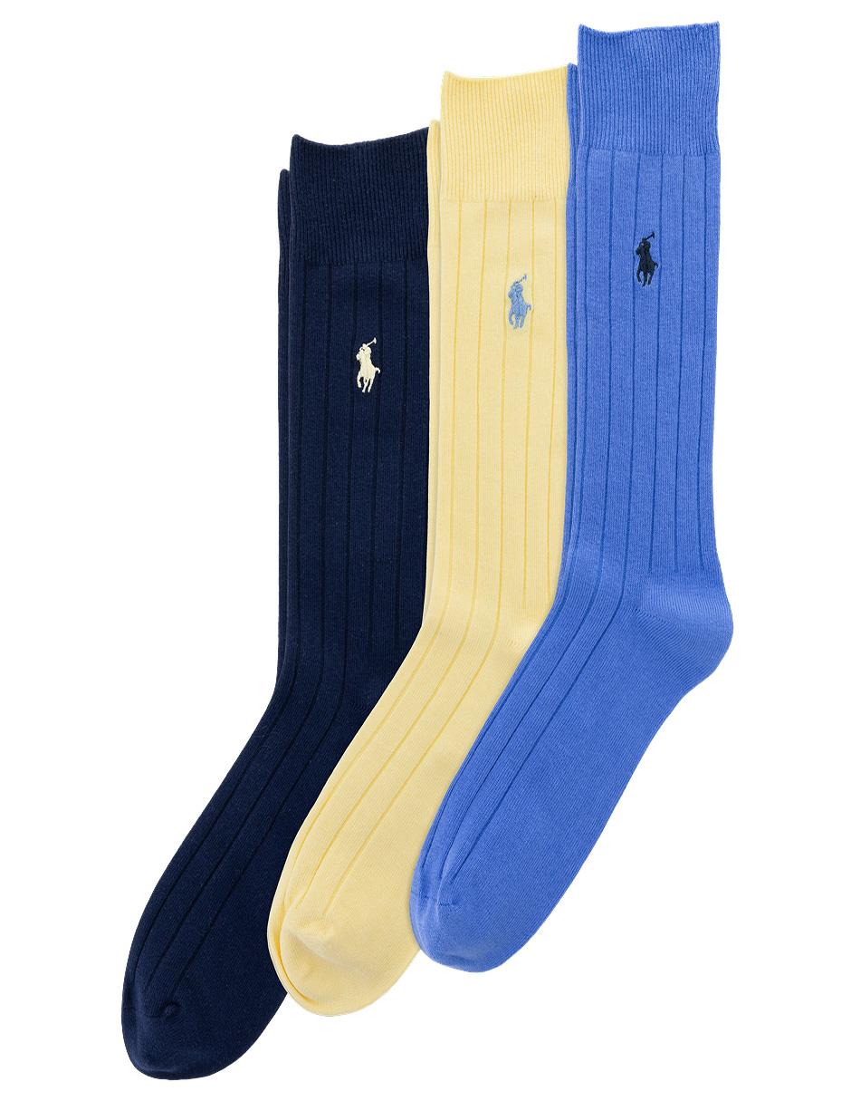 Set de calcetín de algodón para hombre 3 pares