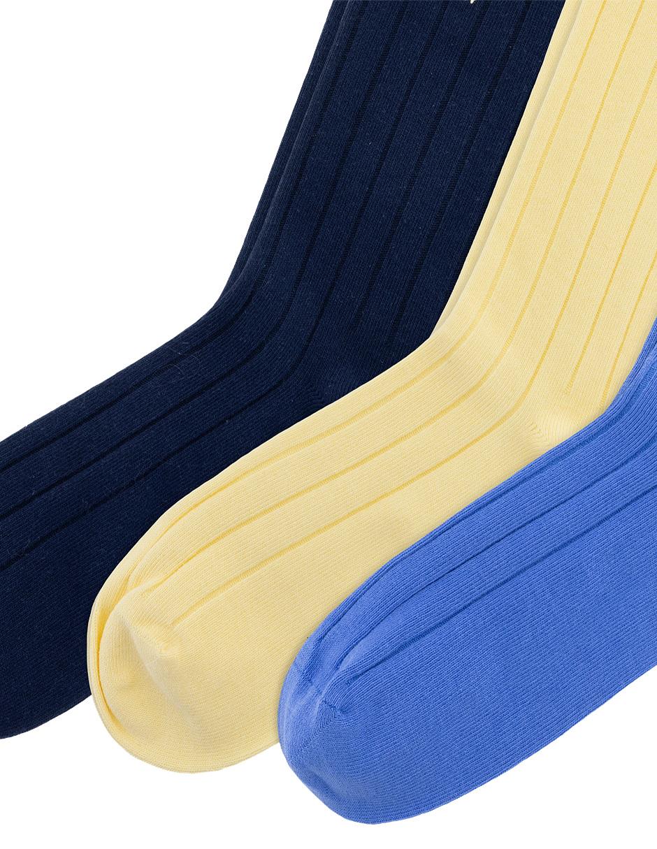 Set de calcetín de algodón para hombre 3 pares 2