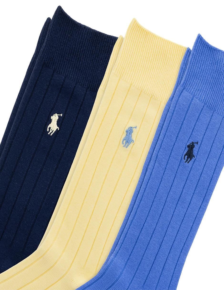 Set de calcetín de algodón para hombre 3 pares 3