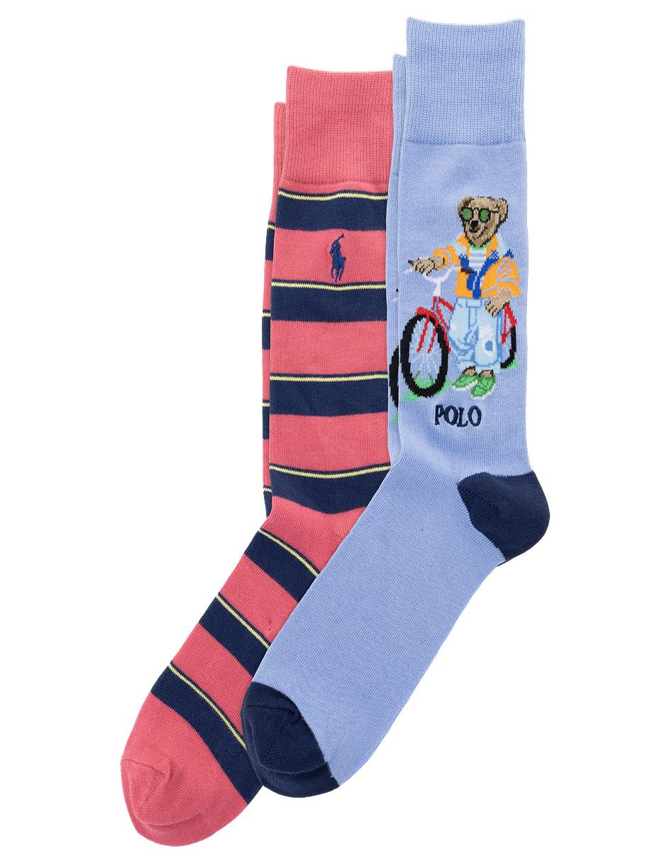 Set de calcetín comfort de algodón para hombre 2 pares