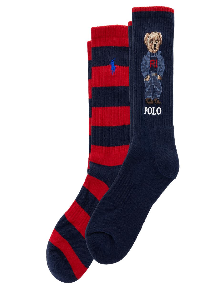 Set de calceta comfort de algodón para hombre 2 pares