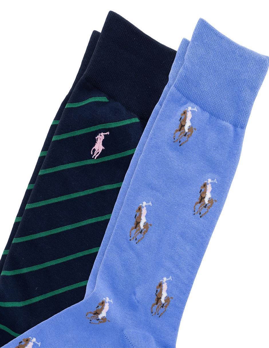 Set de calcetín de algodón para hombre 2 pares 3