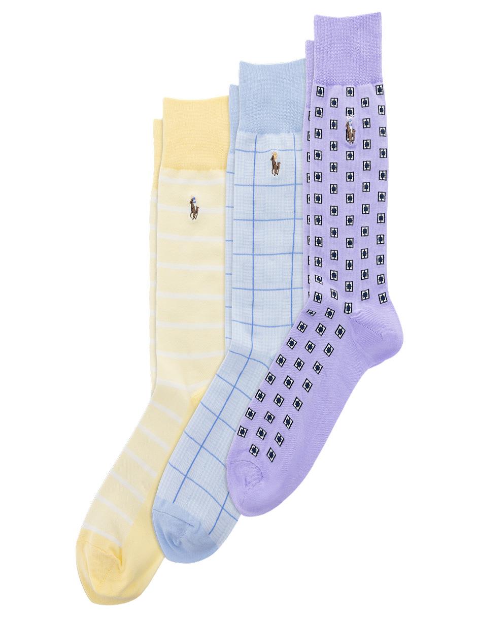 Set de calcetín de algodón para hombre 3 pares