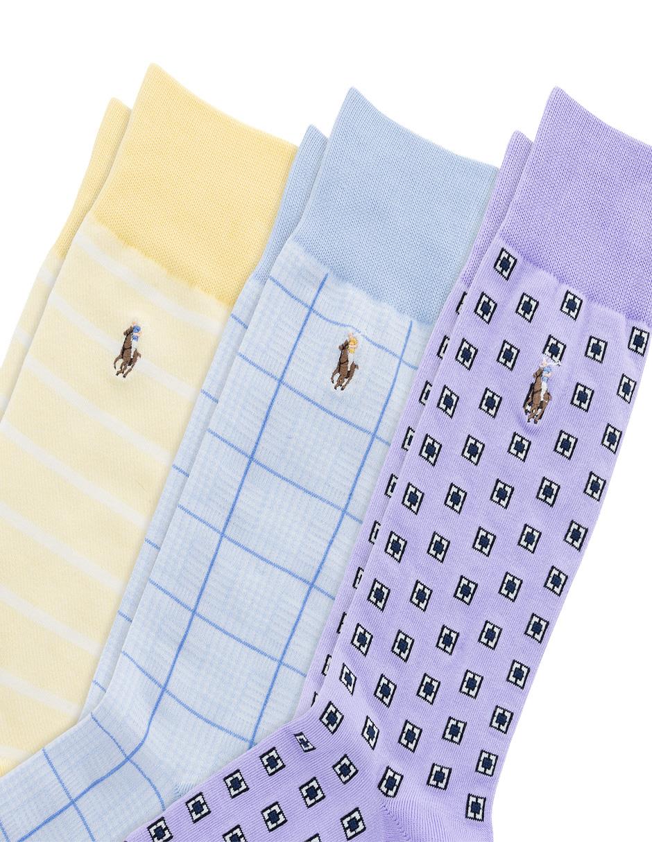 Set de calcetín de algodón para hombre 3 pares 3