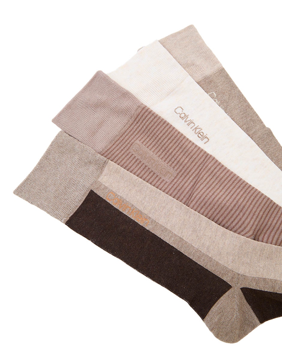 Set de calceta de rayón para hombre 4 pares 4