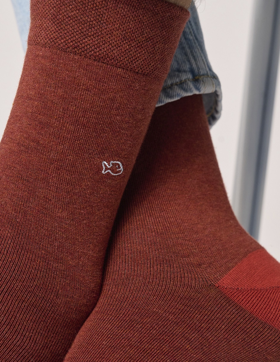 Calcetín comfort de algodón para hombre 4