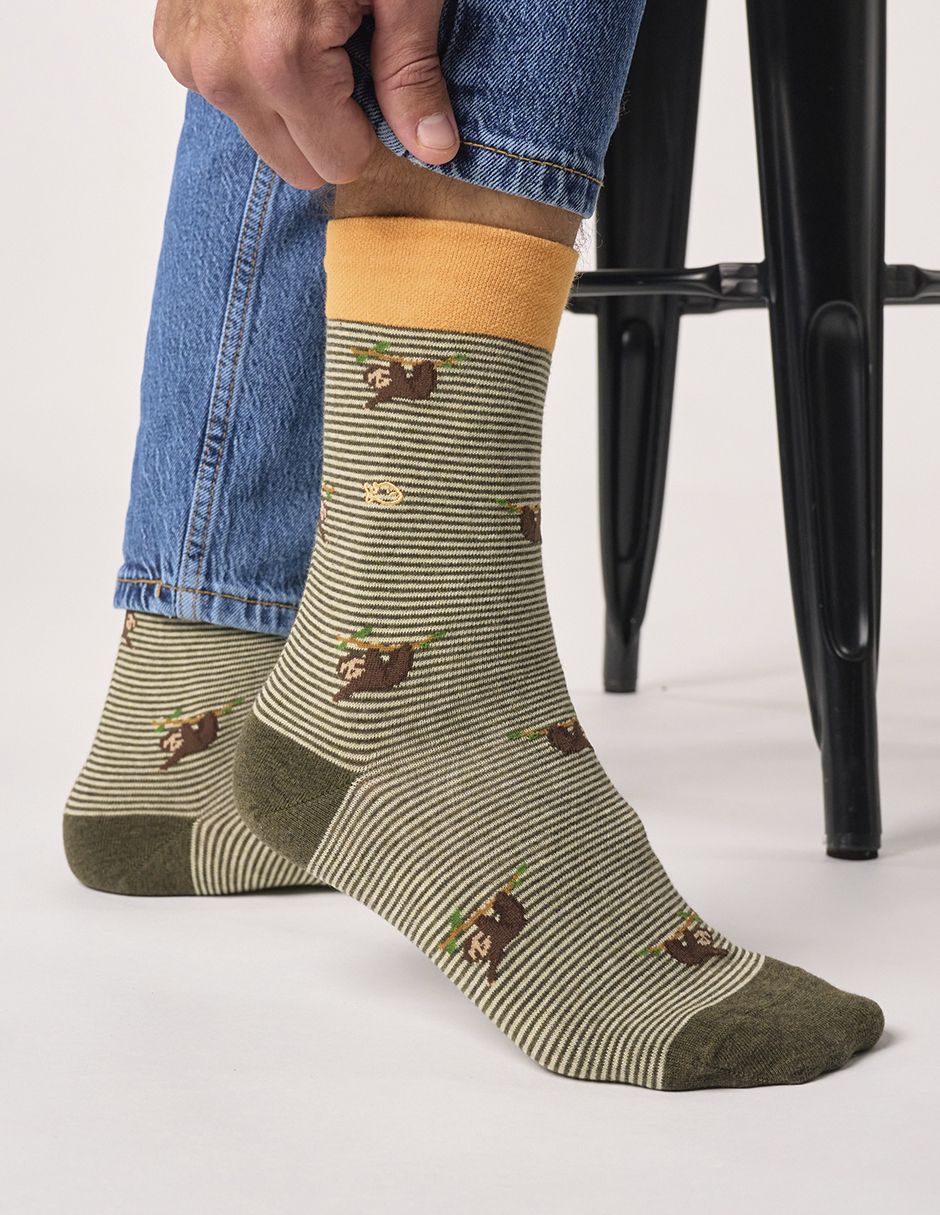 Calcetín de algodón para hombre 2