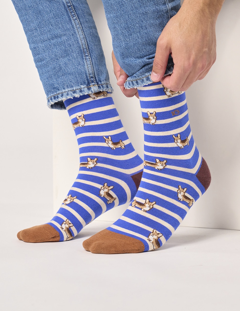 Calcetín de algodón para hombre 2