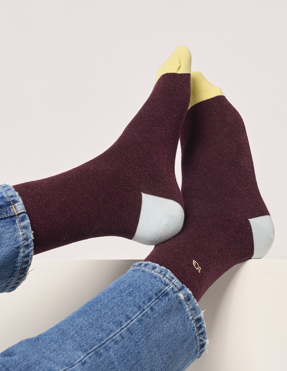 Calcetín comfort de algodón para hombre 3
