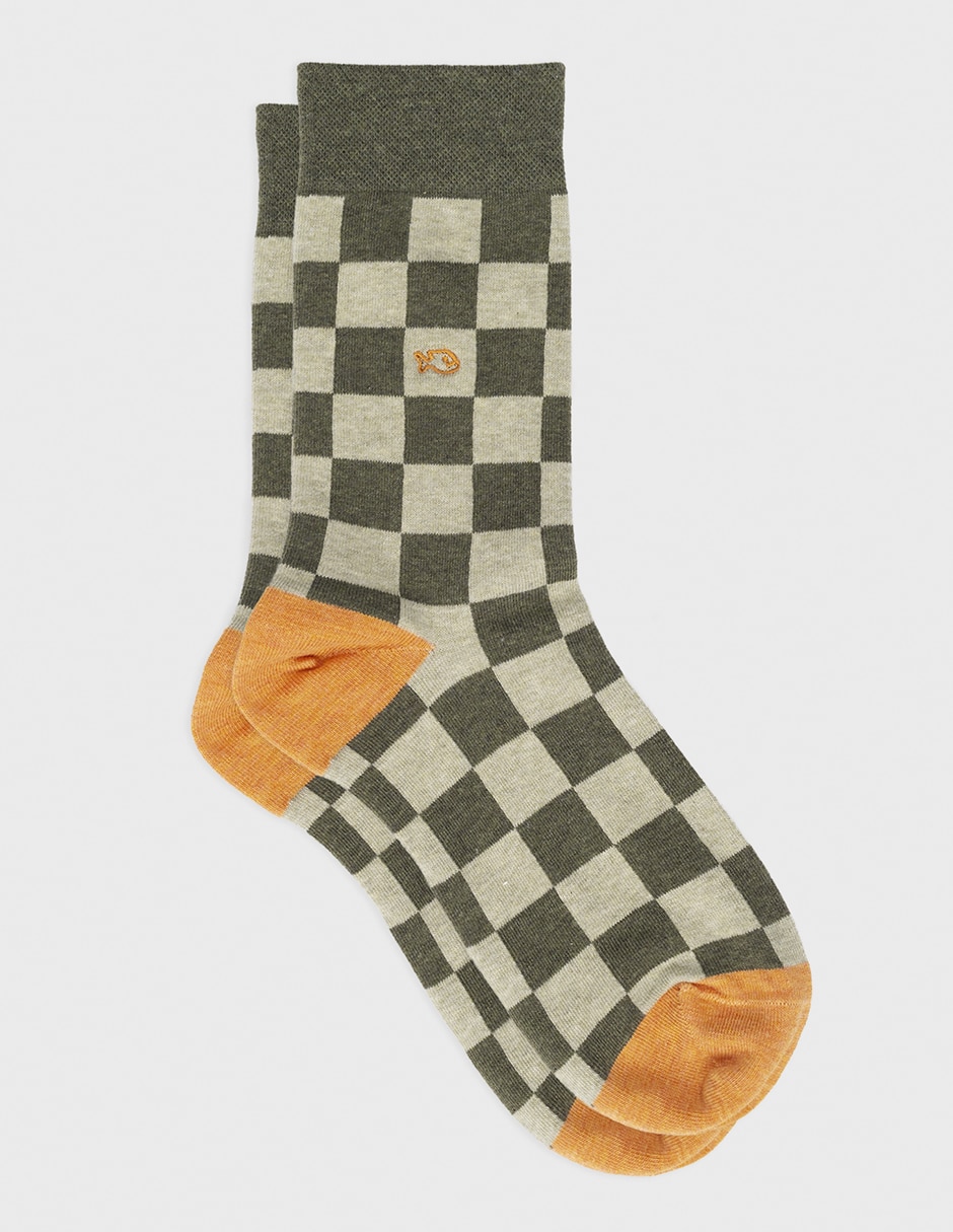 Calcetín comfort de algodón para hombre