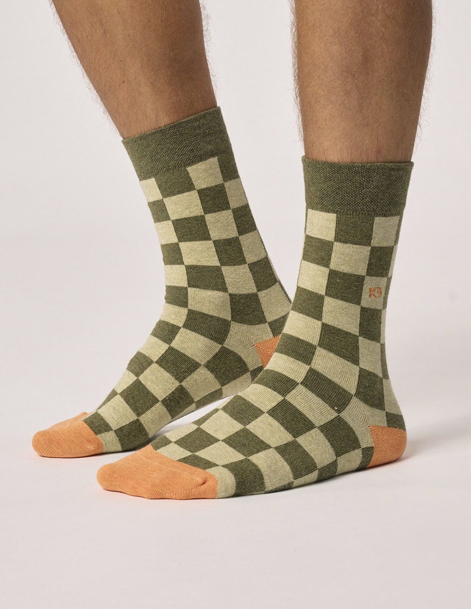 Calcetín comfort de algodón para hombre 2