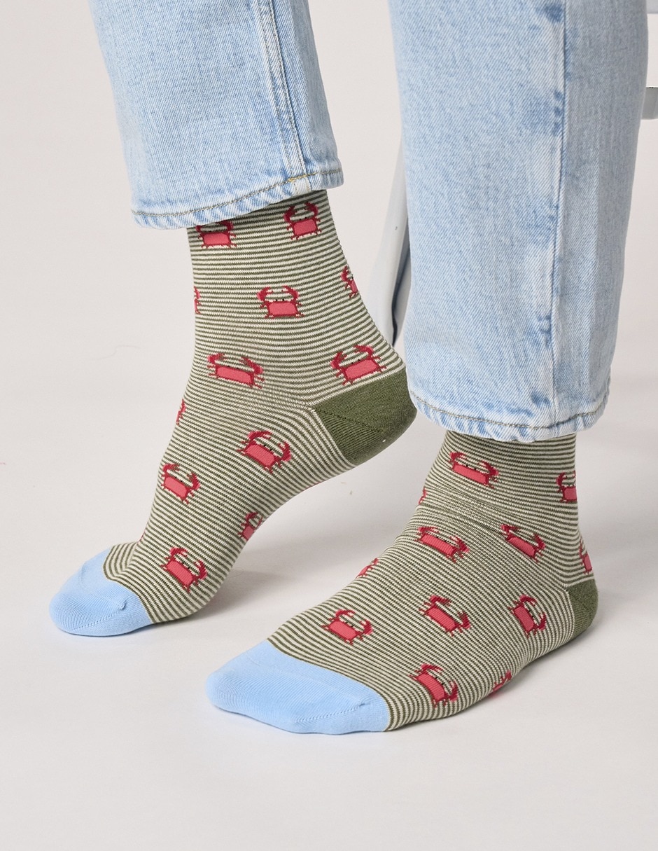 Calcetín de algodón para hombre 2