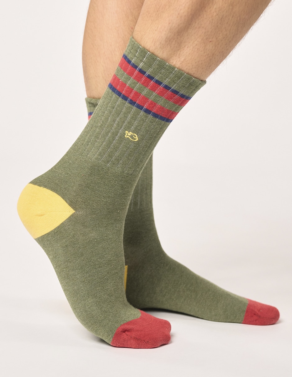 Calcetín comfort de algodón para hombre 3