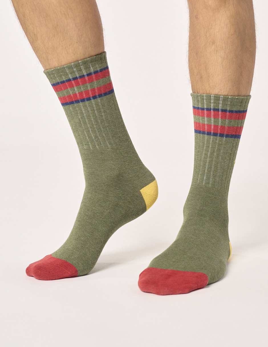 Calcetín comfort de algodón para hombre 5