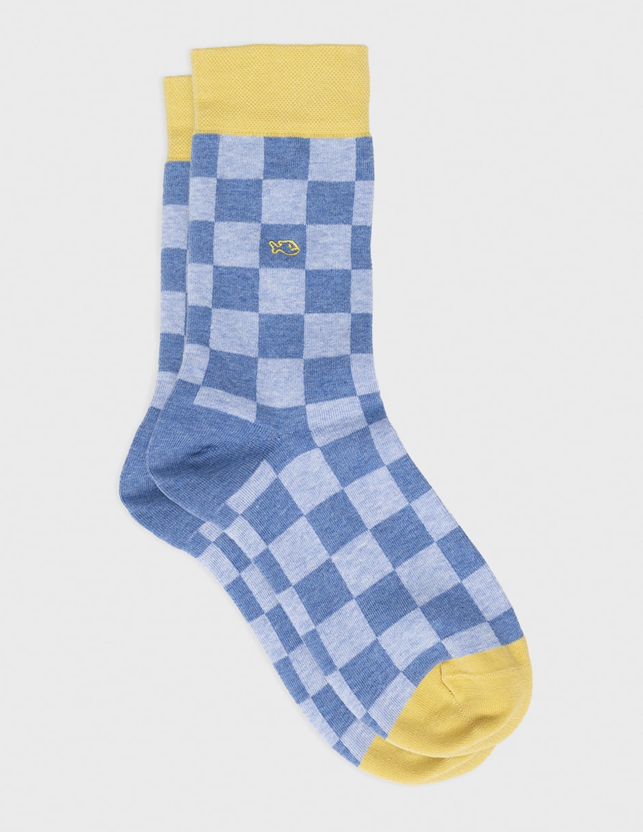 Calcetín comfort de algodón para hombre