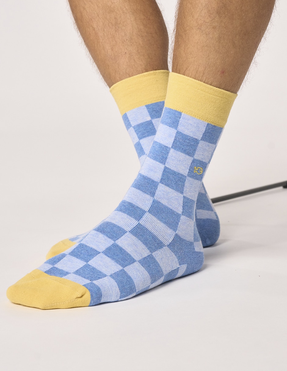Calcetín comfort de algodón para hombre 3