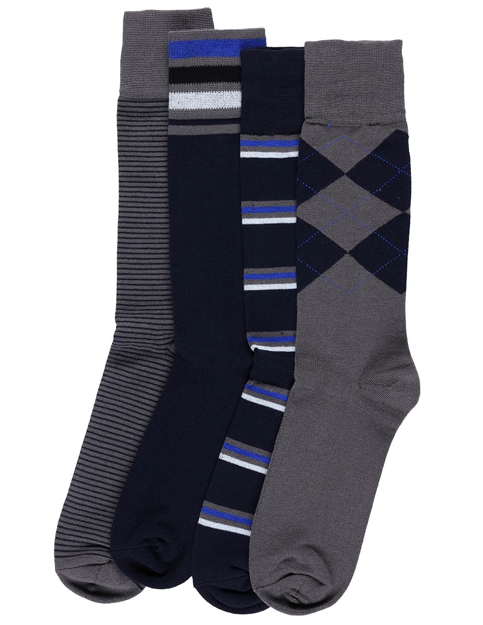 Set de calcetín de bambú para hombre 4 pares