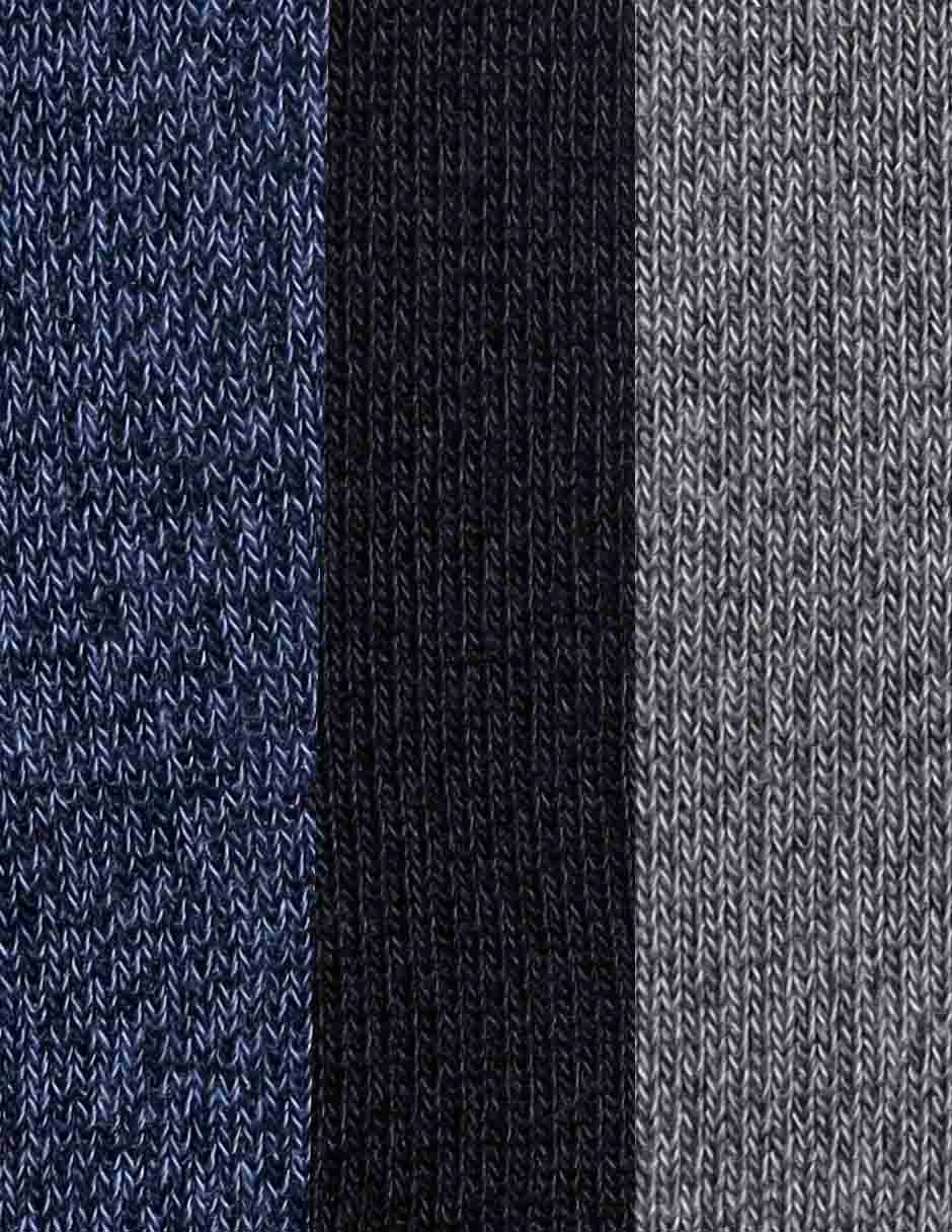 Set de calcetín de bambú para hombre 3 pares 4