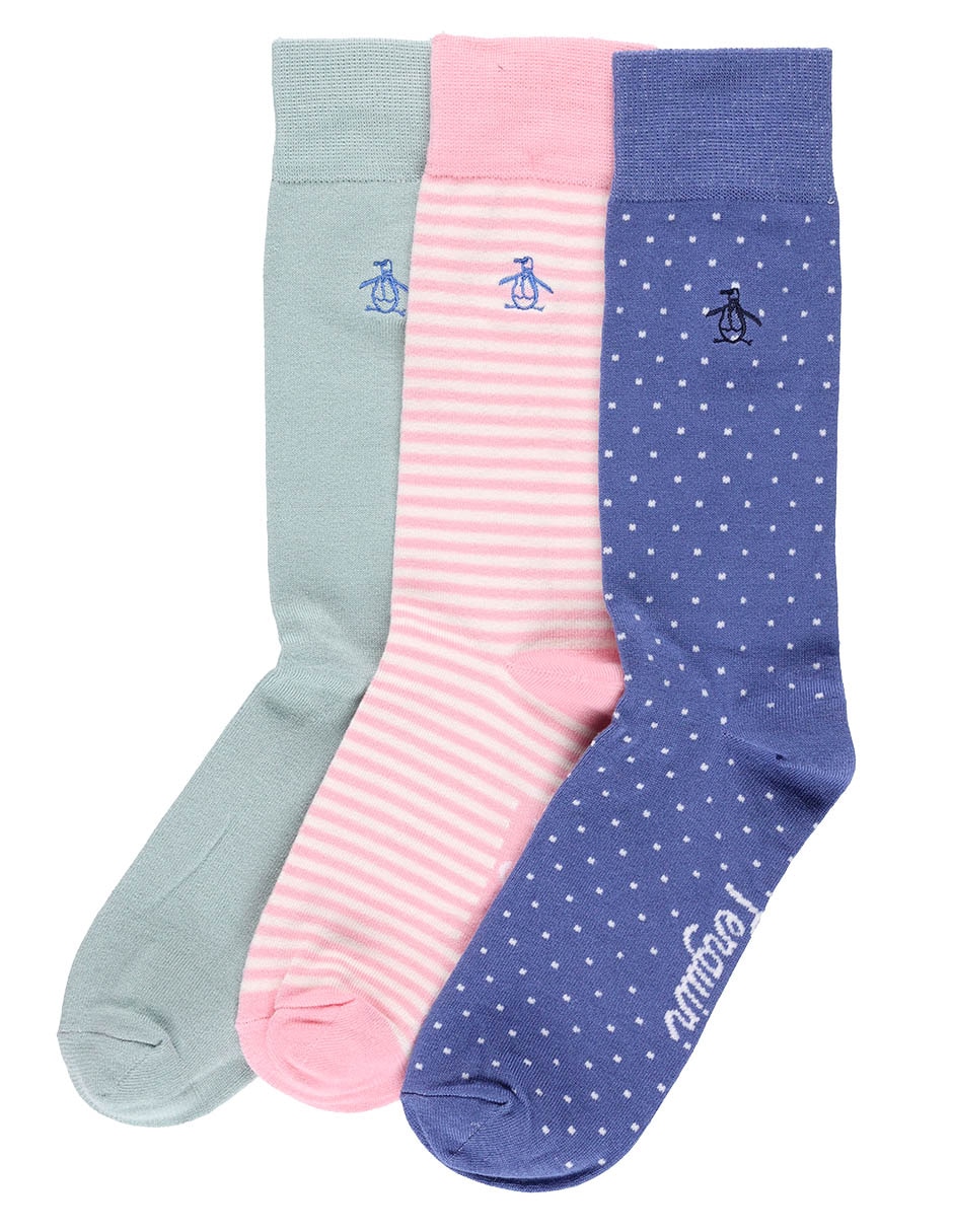 Set de calcetín de bambú para hombre 3 pares