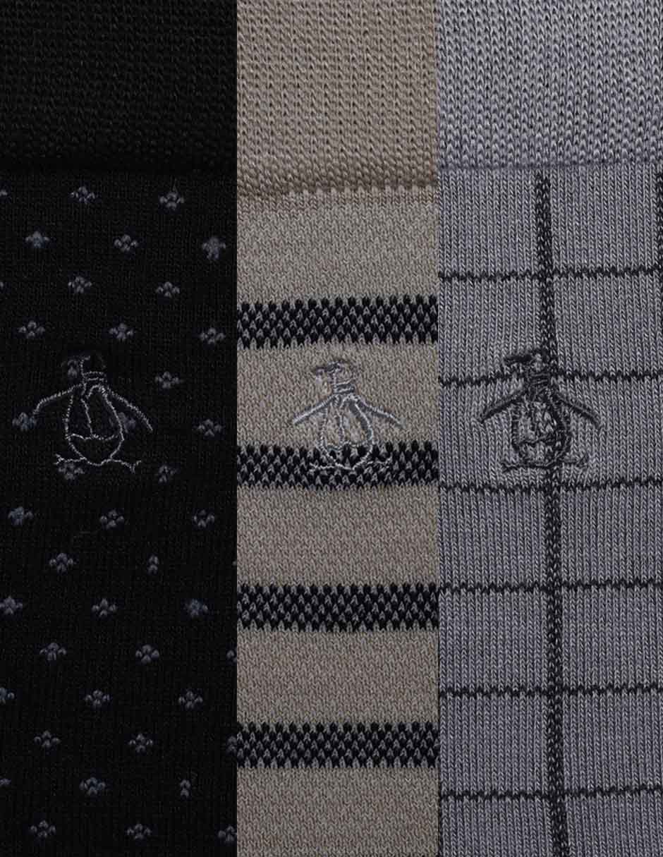 Srt de calcetín de bambú para hombre 3 pares 4
