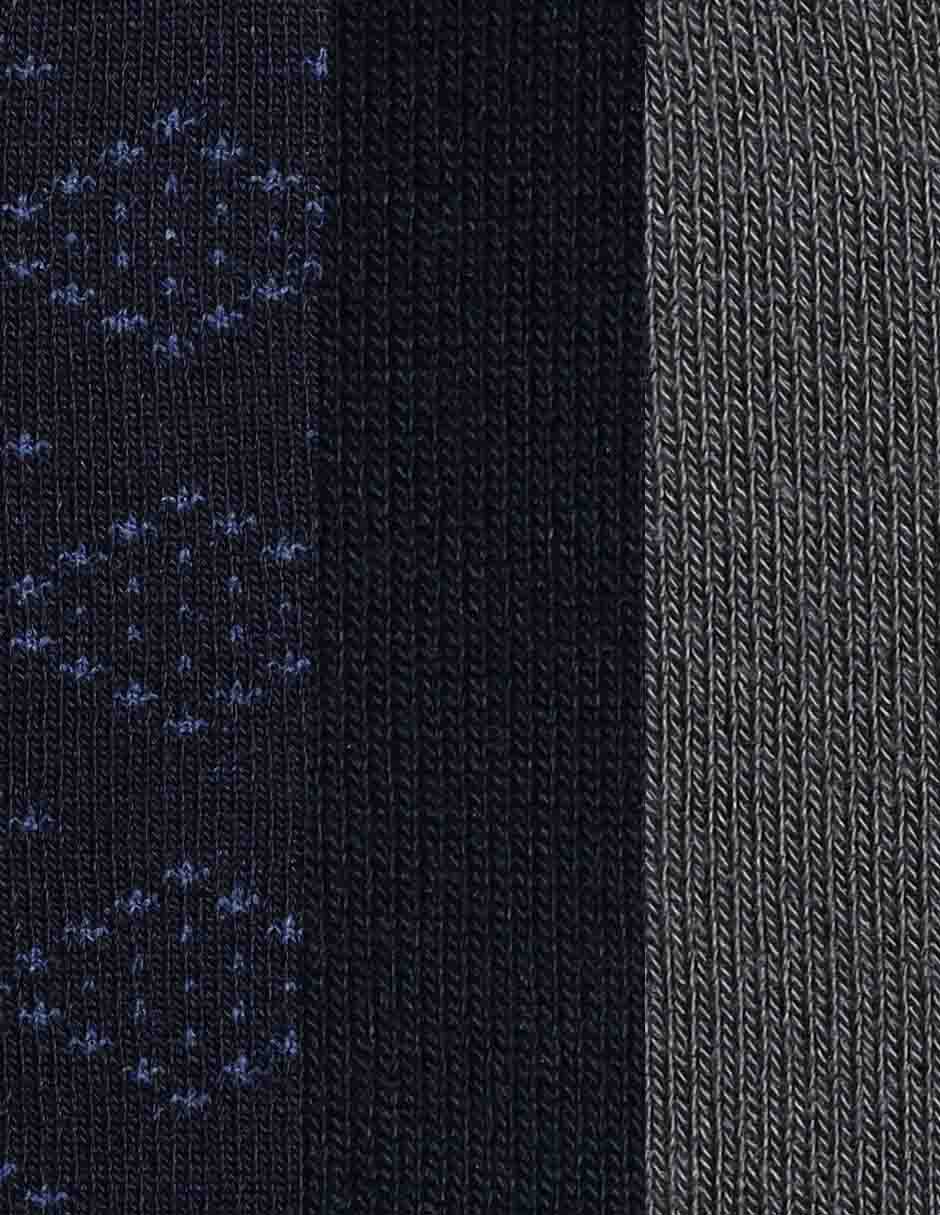 Set de calcetín de bambú para hombre 3 pares 4