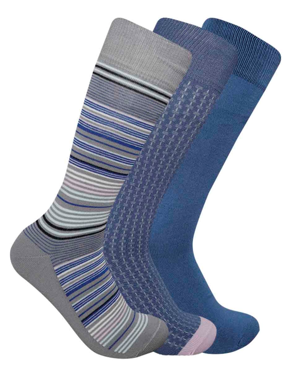 Set de calcetín de bambú para hombre 3 pares