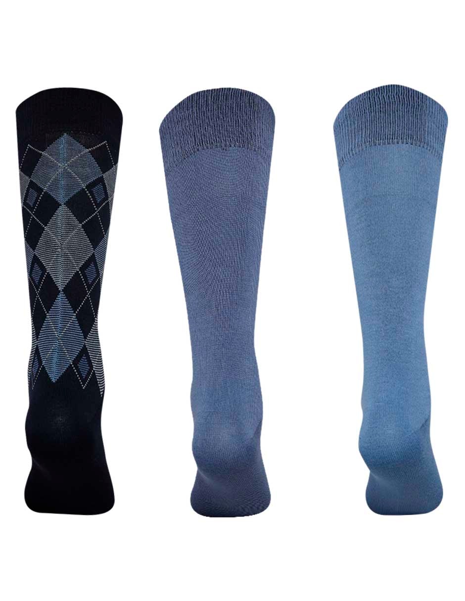 Set de calcetín de bambú para hombre 3 pares 2