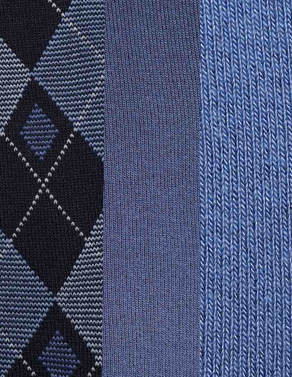 Set de calcetín de bambú para hombre 3 pares 4