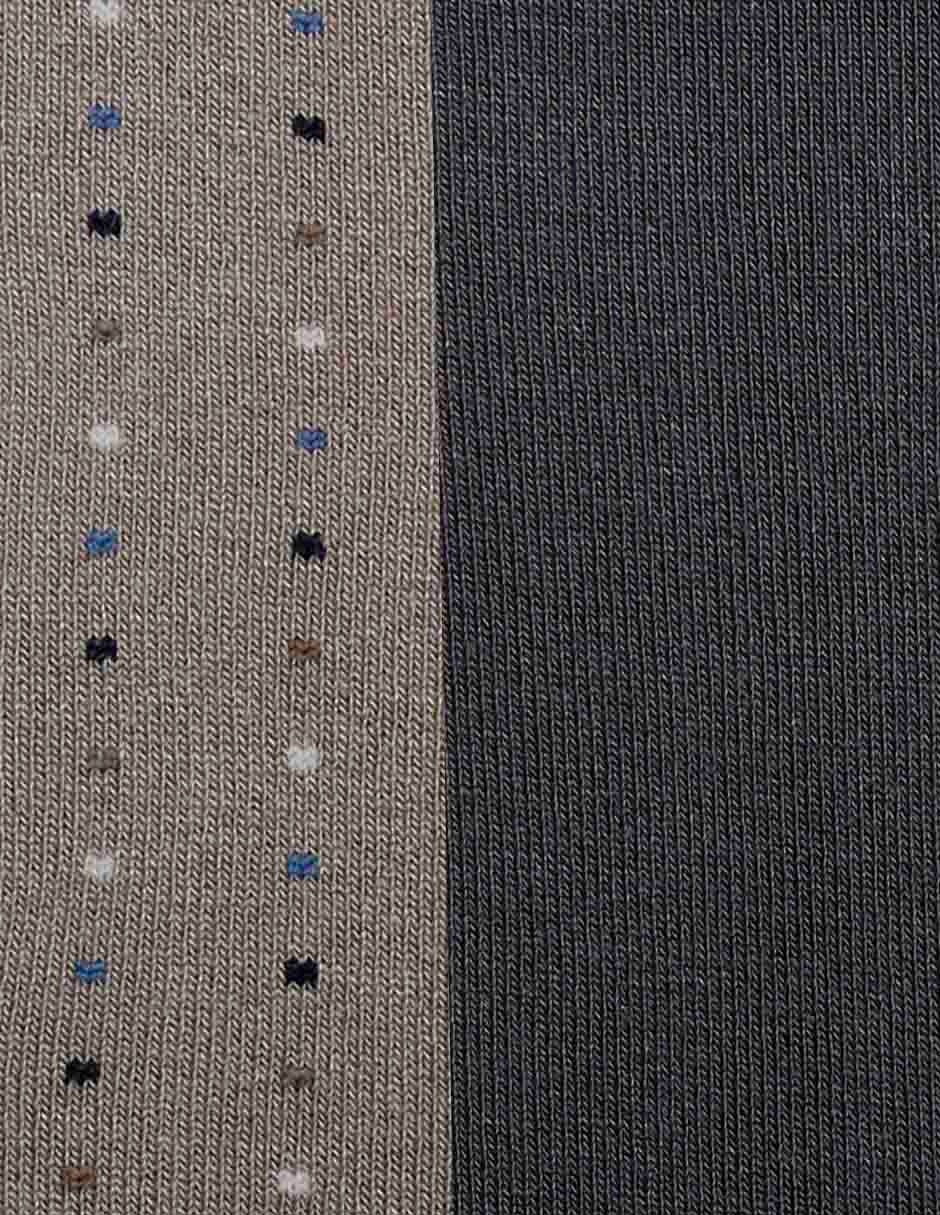 Set de calcetín de bambú para hombre 2 pares 4