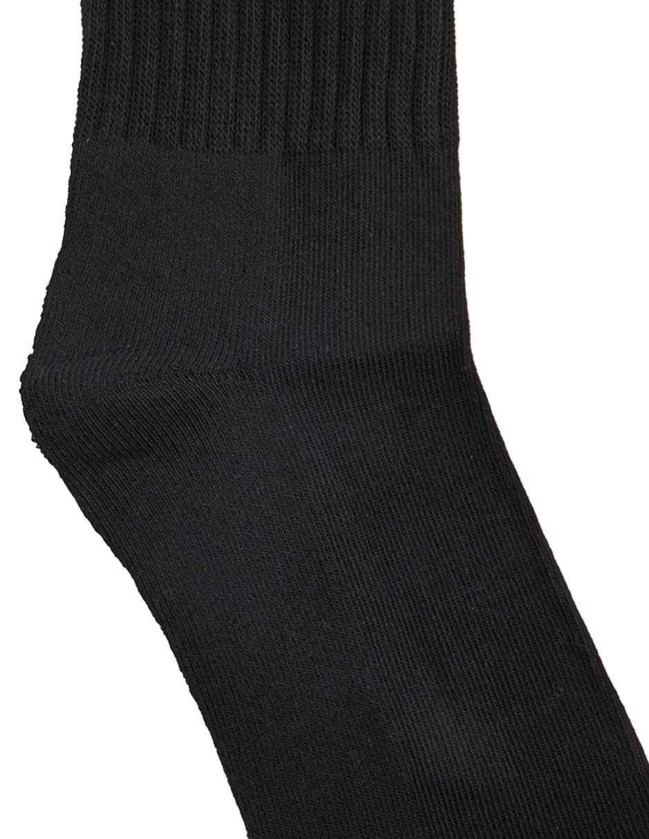 Set de calceta de algodón para hombre 3 pares 4