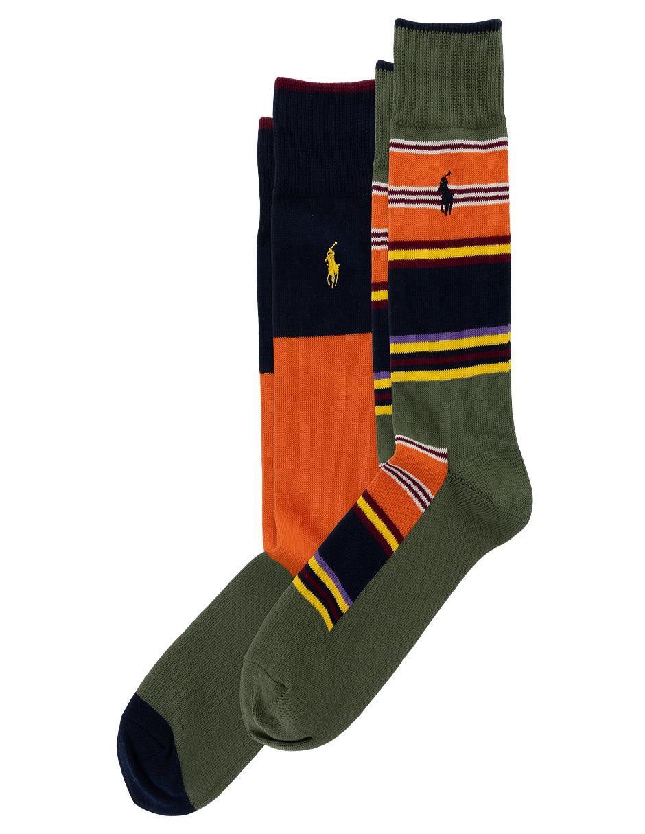 Set de calcetín de algodón para hombre 2 pares