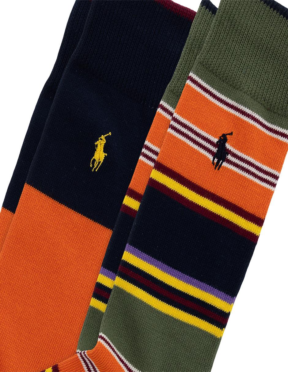 Set de calcetín de algodón para hombre 2 pares 3
