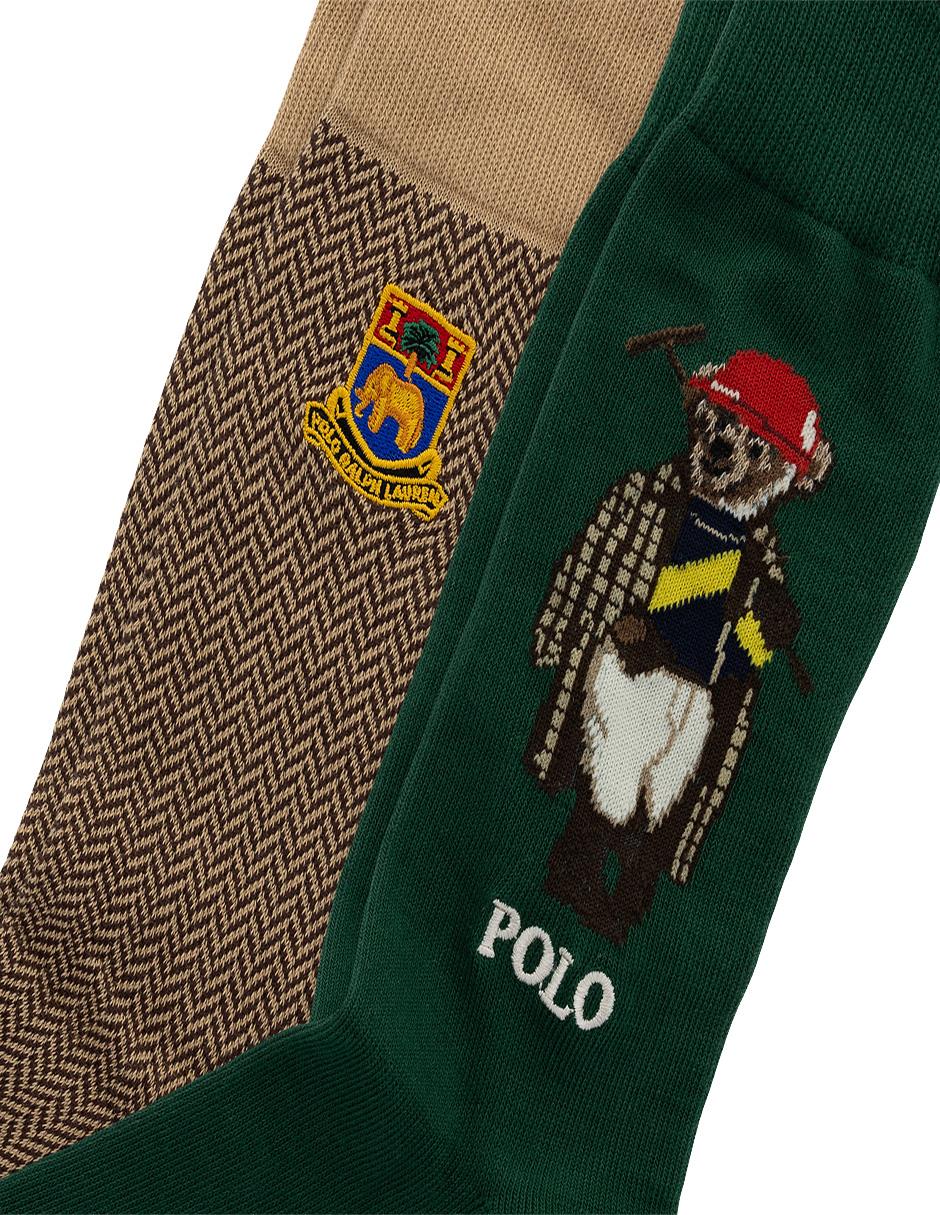 Set de calcetín de algodón para hombre 2 pares 3