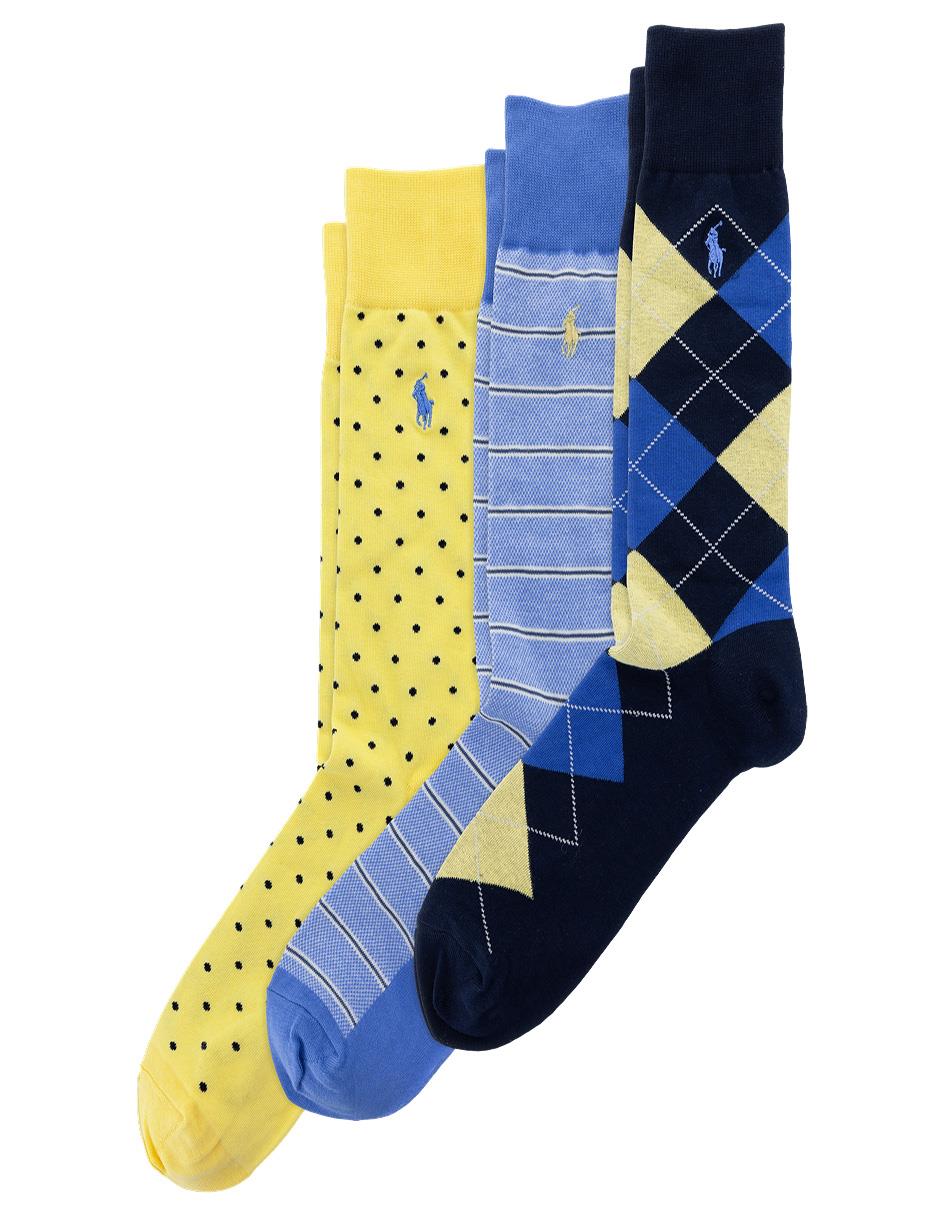 Set de calcetín de algodón para hombre 3 pares