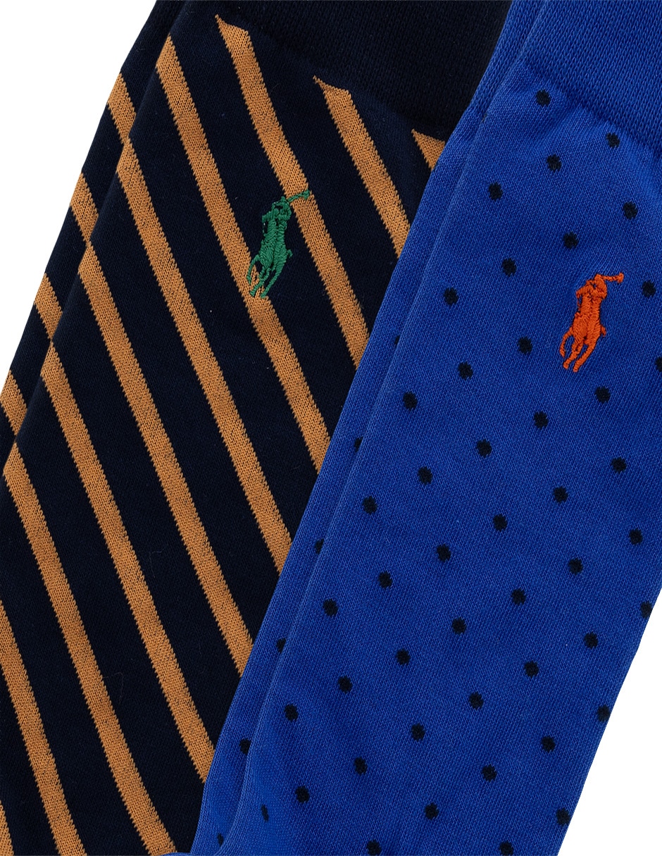 Set de calcetín de algodón para hombre 2 pares 3