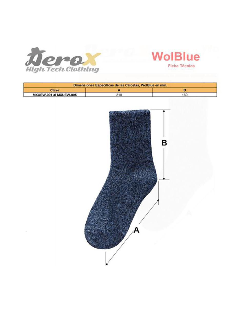 Calceta térmica de lana para hombre 2