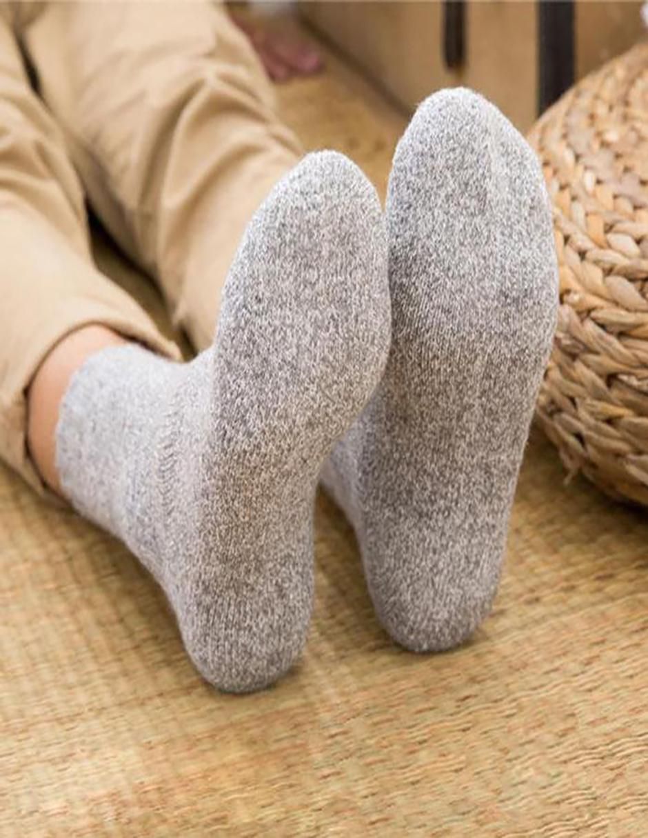 Calceta térmico de lana para hombre 2