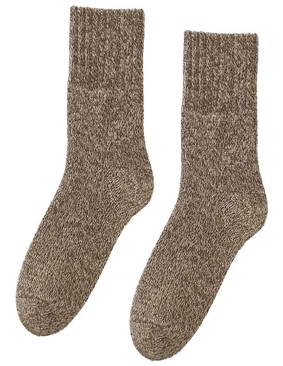 Calceta térmica de lana para hombre