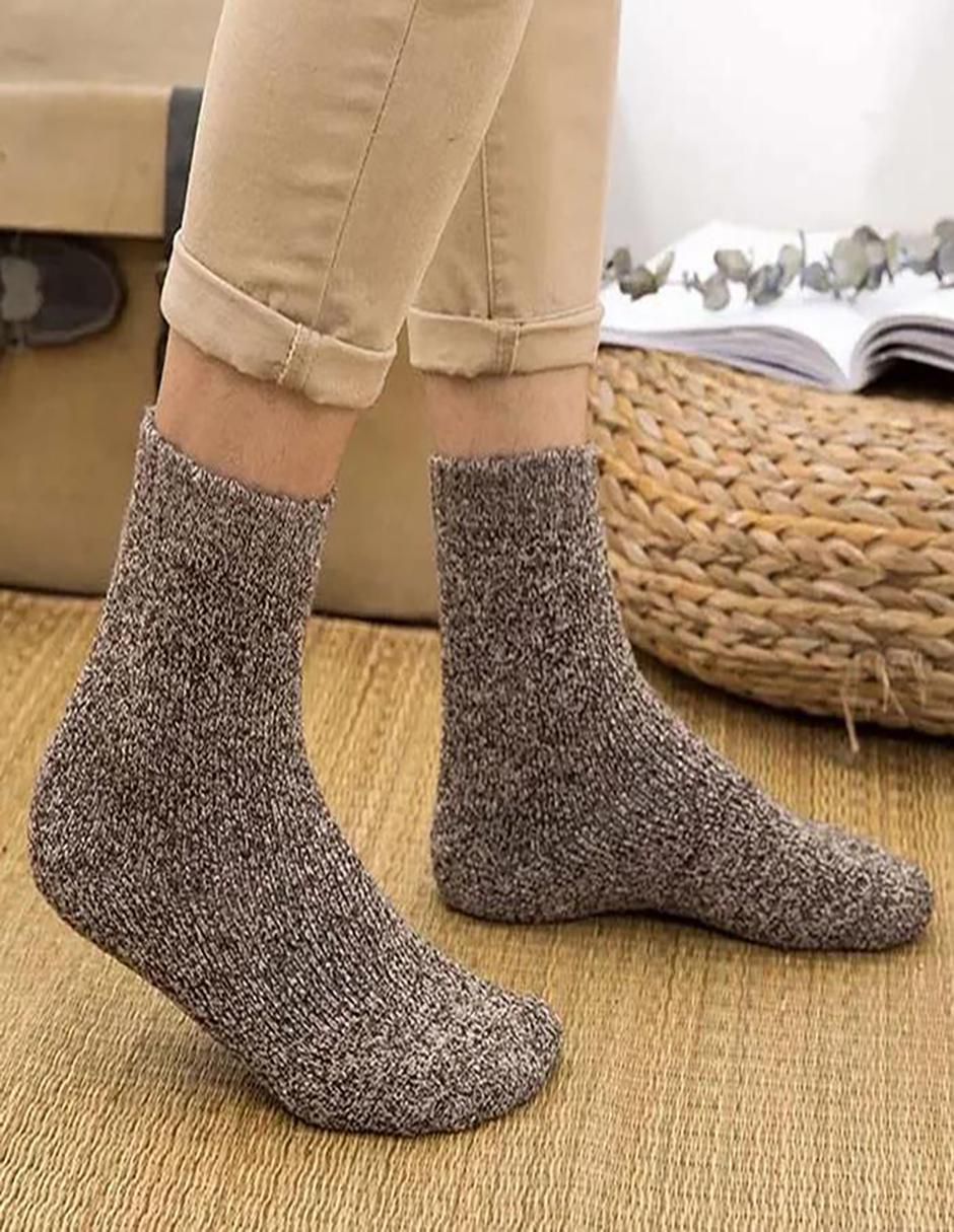 Calceta térmica de lana para hombre 3