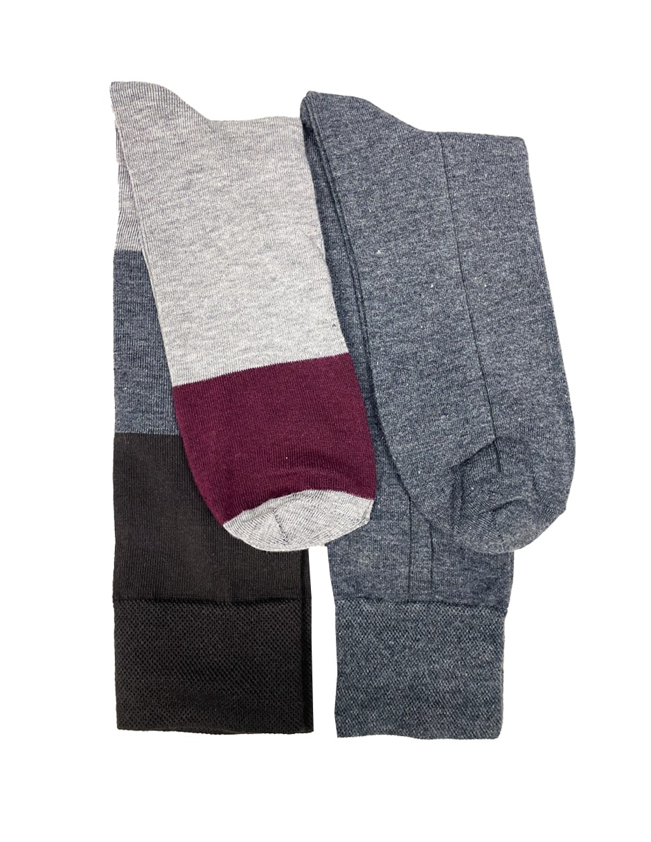 Set de calcetín de algodón para hombre 2 pares 2
