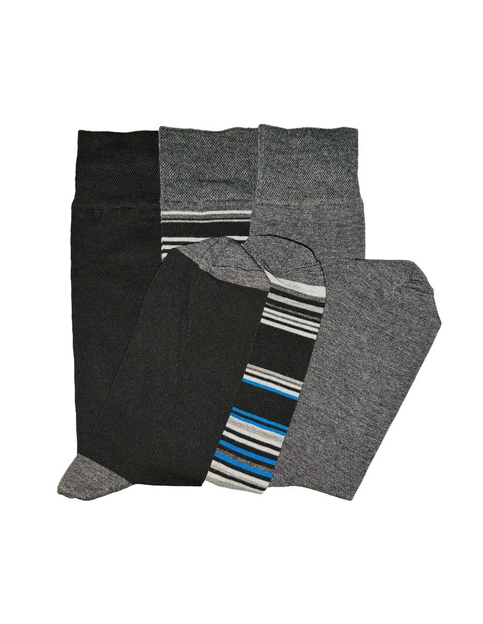 Set de calcetín de algodón para hombre 3 pares 2