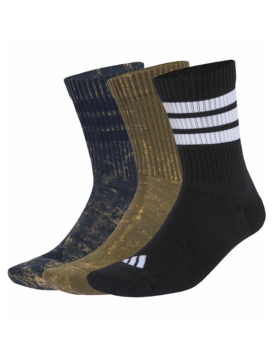 Set de calceta de algodón para hombre 3 pares