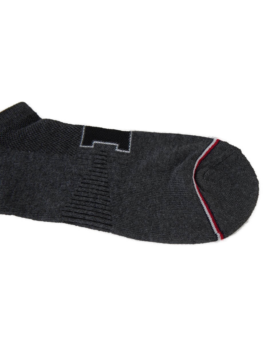 Set protector de pie Hilfiger de algodón para hombre 3 pares 4